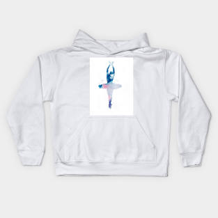 ballet dancer Kids Hoodie